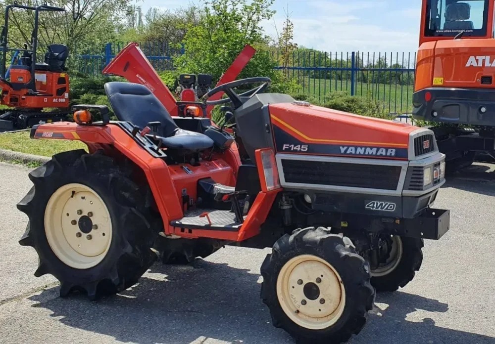 Yanmar F 145 4x4 kerti traktor