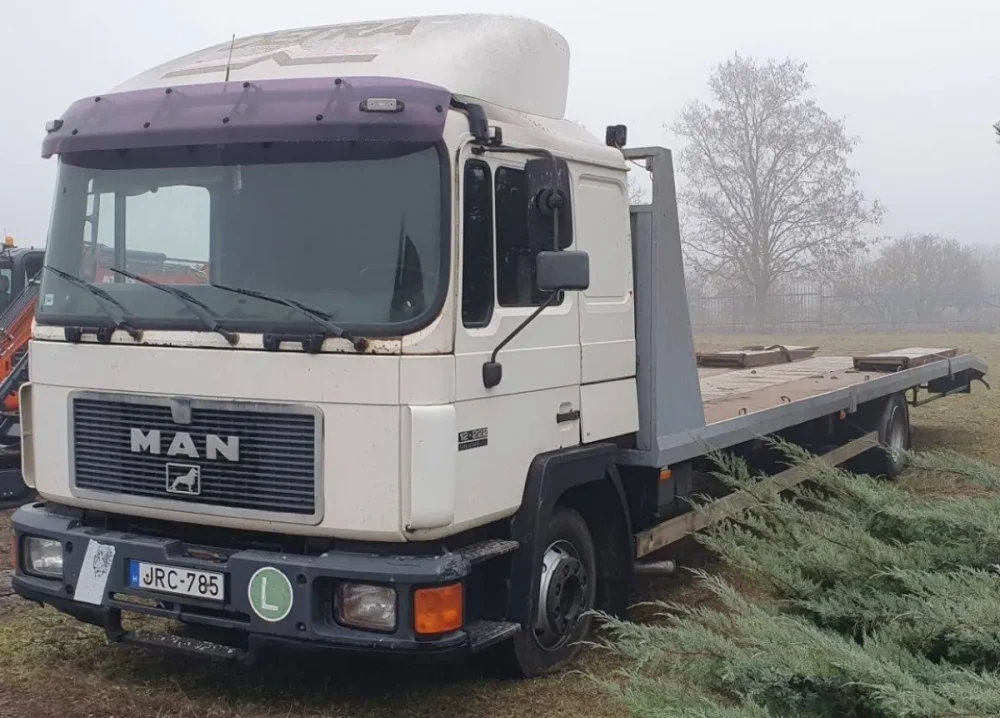 MAN 12.222 hosszú platós gépszállító ELADVA/ SOLD!! - Image 2