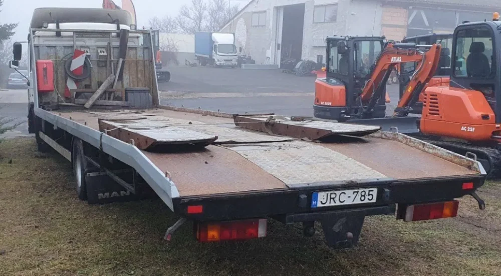 MAN 12.222 hosszú platós gépszállító ELADVA/ SOLD!! - Image 3