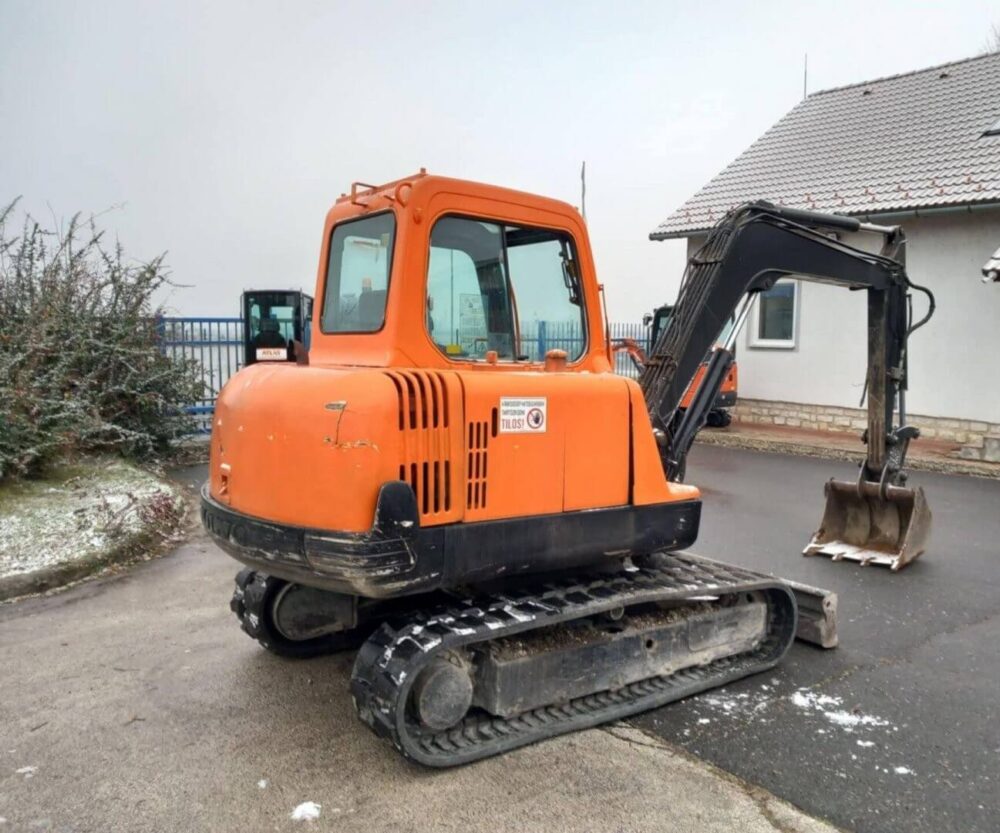 Volvo EC65 gumihevederes Kotrógép - Image 3