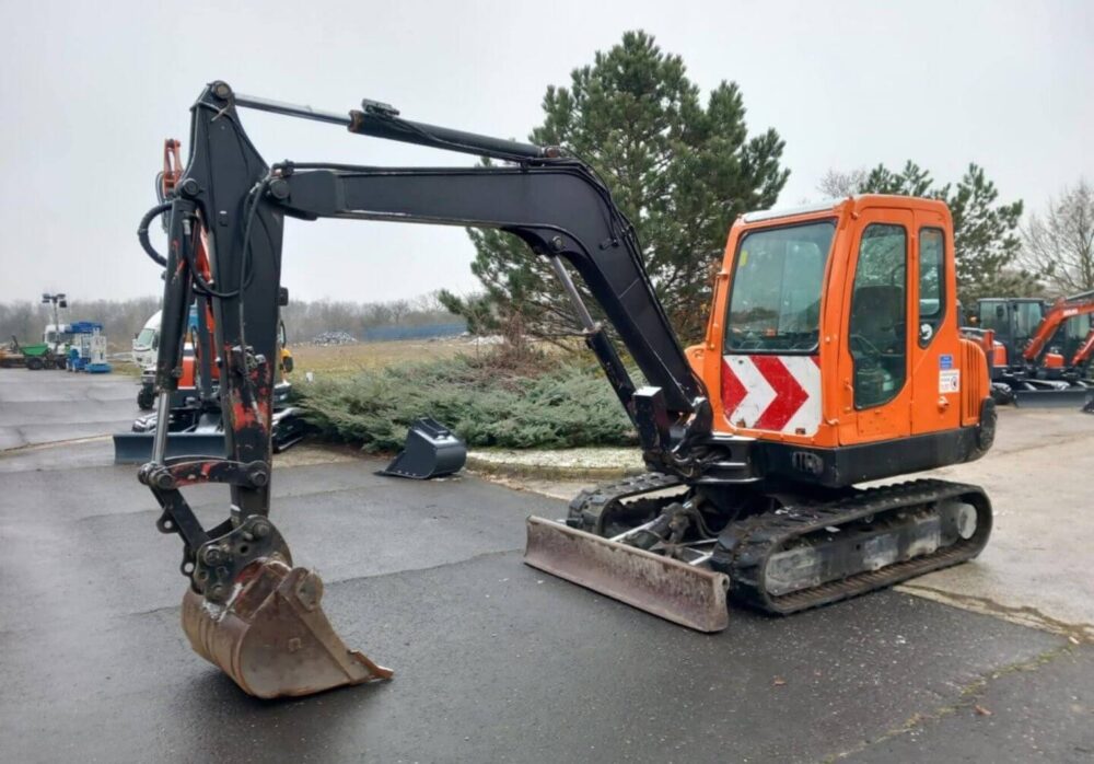 Volvo EC65 gumihevederes Kotrógép - Image 2